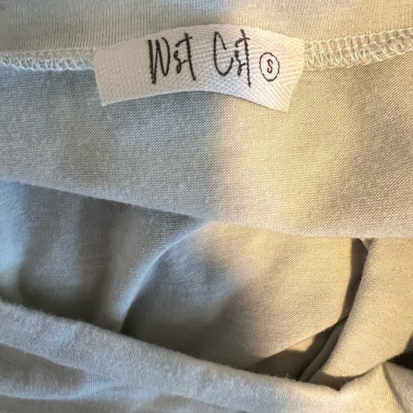 WST Cst Women’s Gray/Blue Tie Dye Tee Size Small - Picture 4 of 4